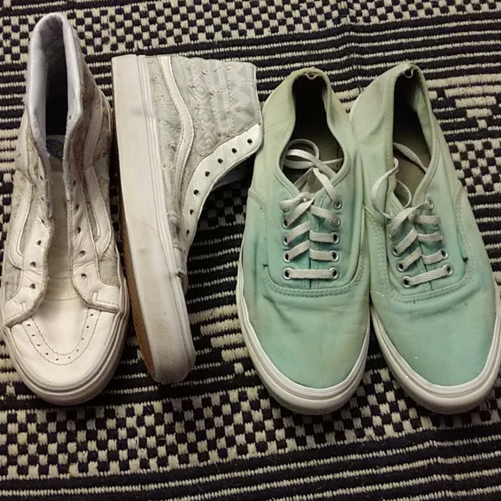 Womens size 8 and size 9 vans